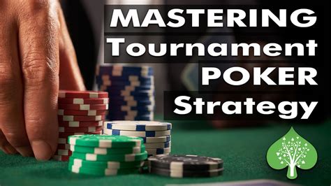 online poker tournament strategy